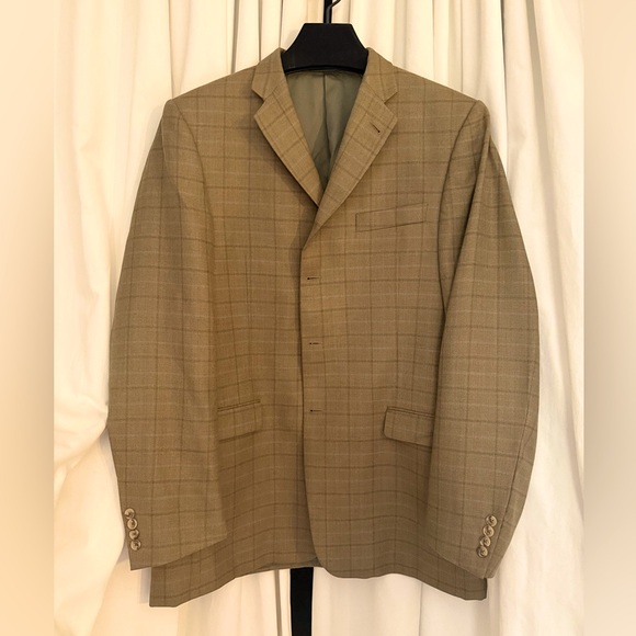 BURBERRY´S Houndstooth Brown Sport Man’s Coat Jacket...